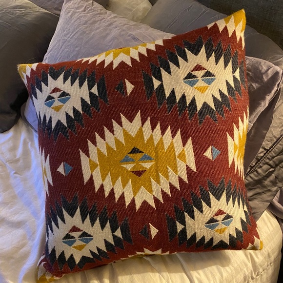 ikea aztec pillow